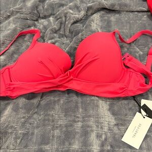 Stylish Pink Bikini Top